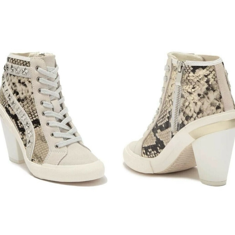 Vintage Havana Women Snake Multi  Remiee Heel Sneakers Bootie 6.5🔥
